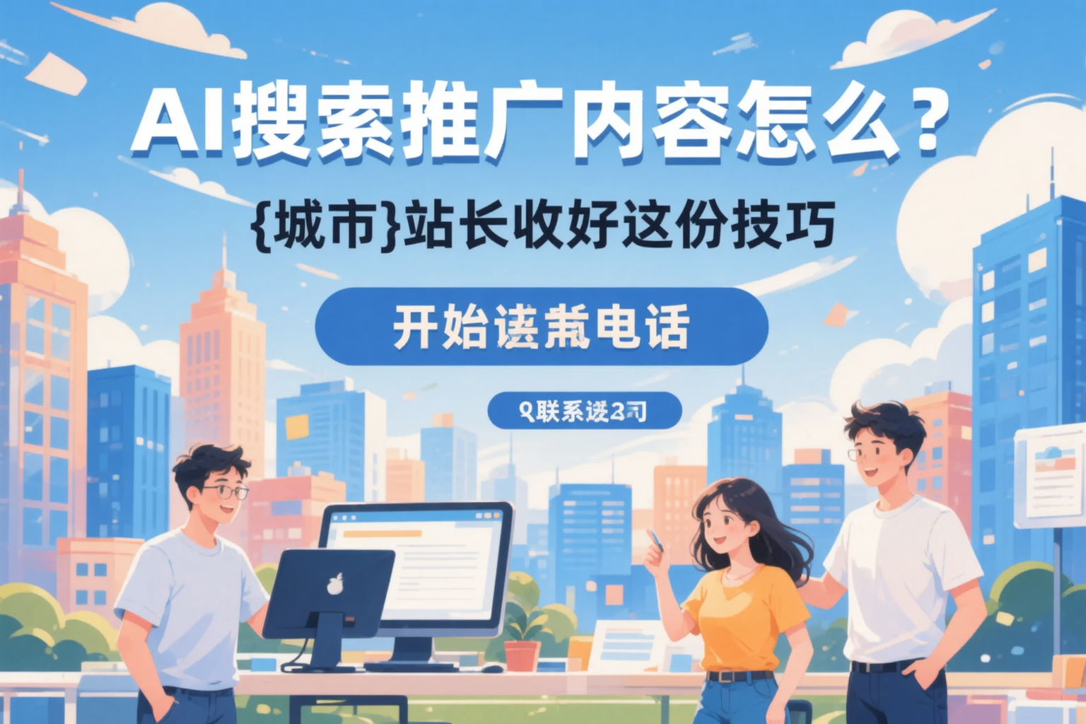 AI搜索推广内容怎么写？鞍山站长收好这份技巧