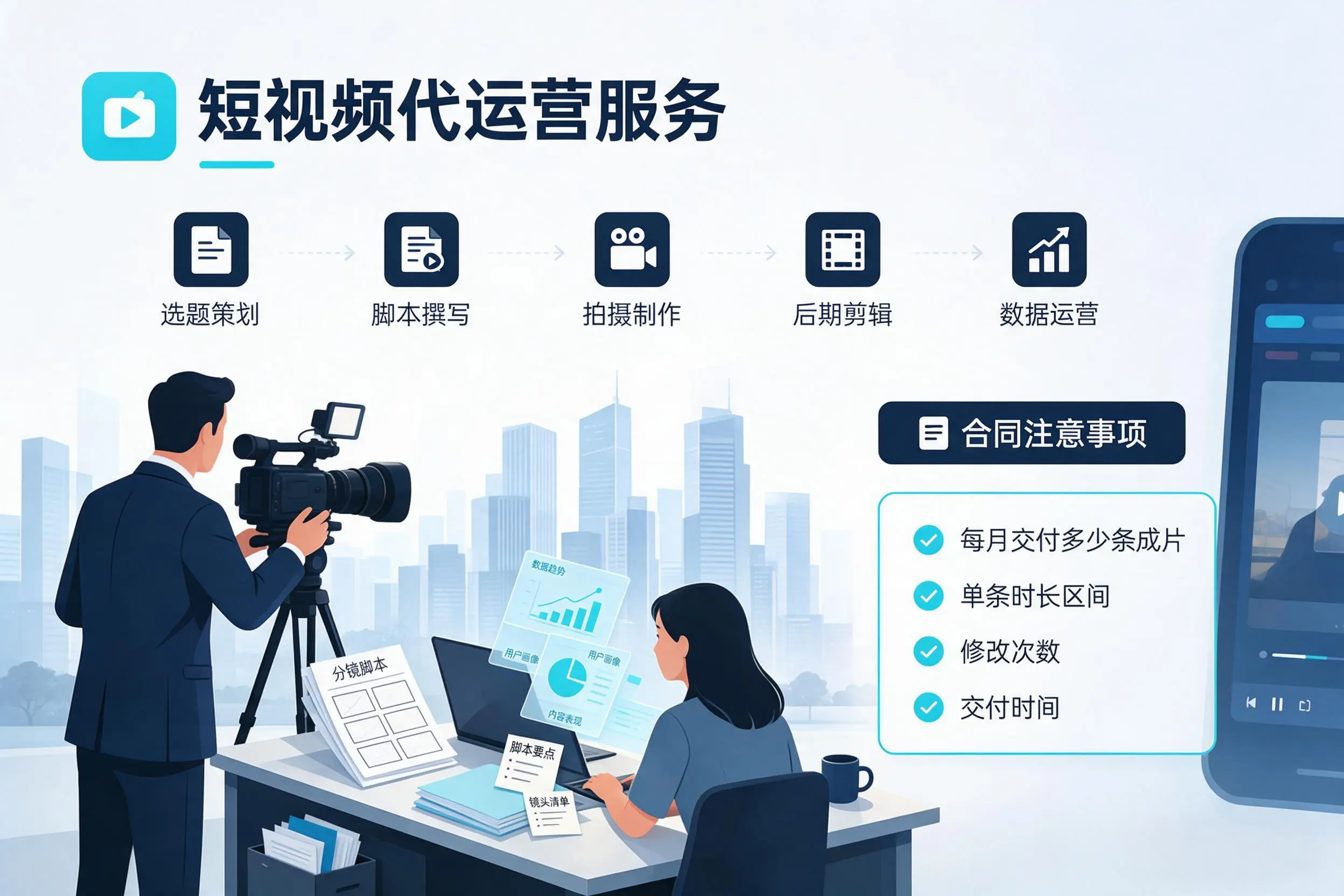 短视频代运营包含哪些服务？鞍山企业常见问题科普