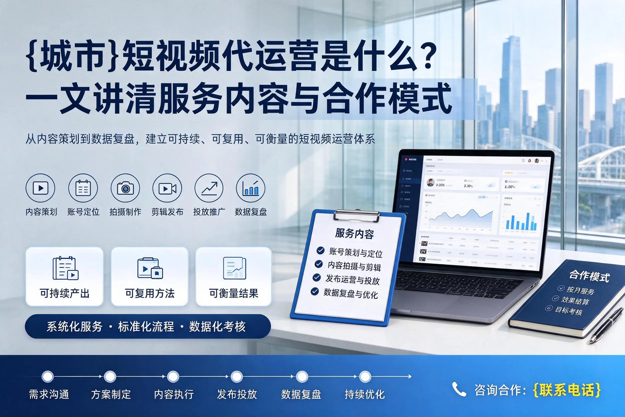 鞍山短视频代运营是什么？一文讲清服务内容与合作模式
