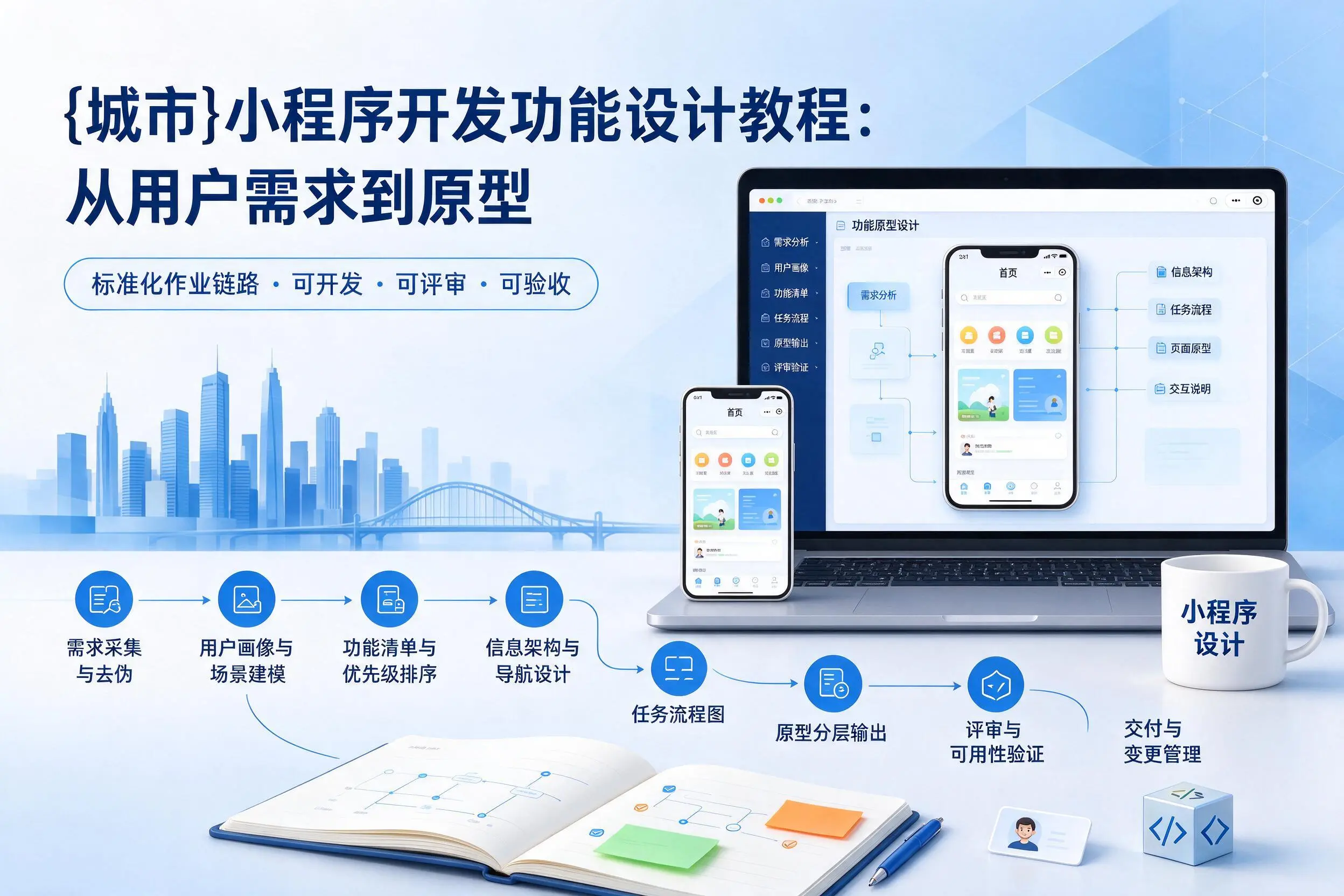 鞍山小程序开发功能设计教程:从用户需求到原型