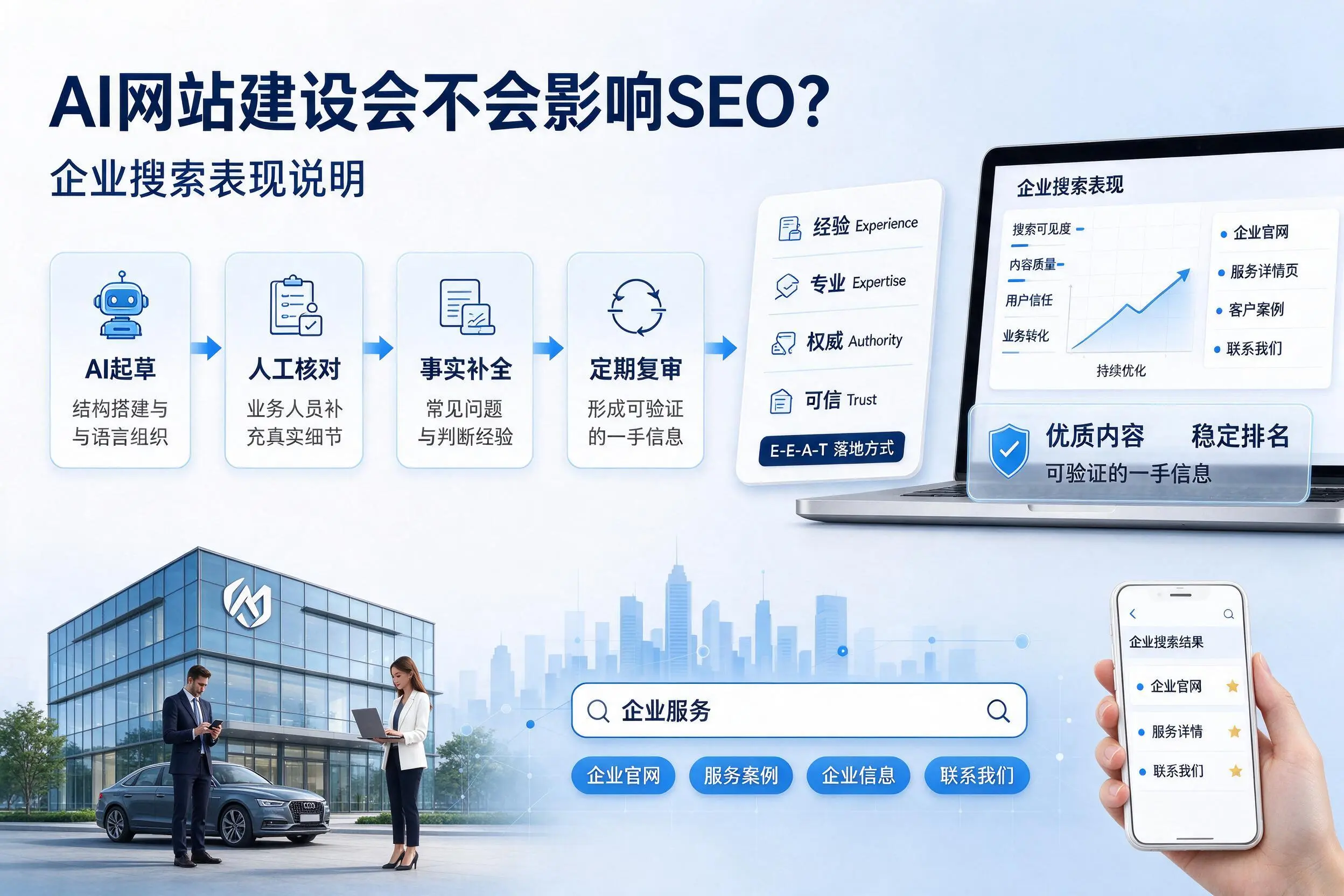 AI网站建设会不会影响SEO？鞍山企业搜索表现说明